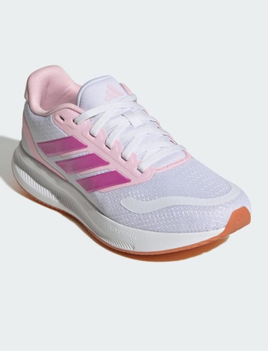 adidas Other - Adidas Kids' Runfalcon 5 Shoes in Cloud White / Clear Pink / Gum